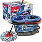Vileda EasyWring Spin Mop & Bucket Floor Cleaning System with Power Mop Head | Hands-Free Wringing Mop Bucket | Extendable Handle | Safe on All Floor Types| Mop Refill Removes Tough Dirt and Grime
