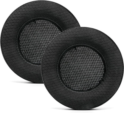 WC Freeze Virtuoso - Hybrid Fabric Cooling Gel Replacement Earpads for Corsair Virtuoso Gaming Headset, Made by Wicked Cushions, Improved Durability, Thickness and Sound Isolation | Speed Racer