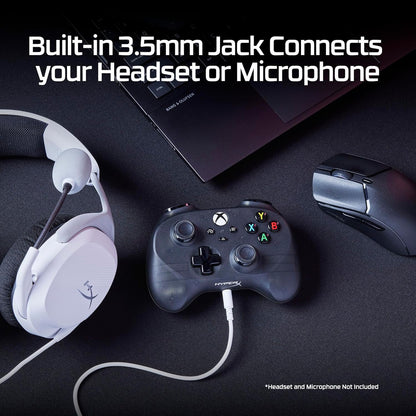 HyperX Clutch Gladiate – Wired Controller for Xbox One, Xbox Series X|S, PC, Officially Licensed by Xbox, Dual Trigger Locks, Programmable Buttons, Dual Rumble Motors
