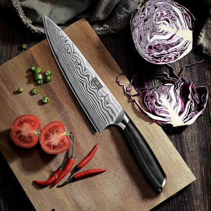 HOSHANHO Fillet Knife 7 Inch, Razor Sharp Boning Knife for Meat Poultry Chicken Cutting, Japanese High Carbon Powder Steel Fish Knife with Flexible Blade and Pakkawood Handle