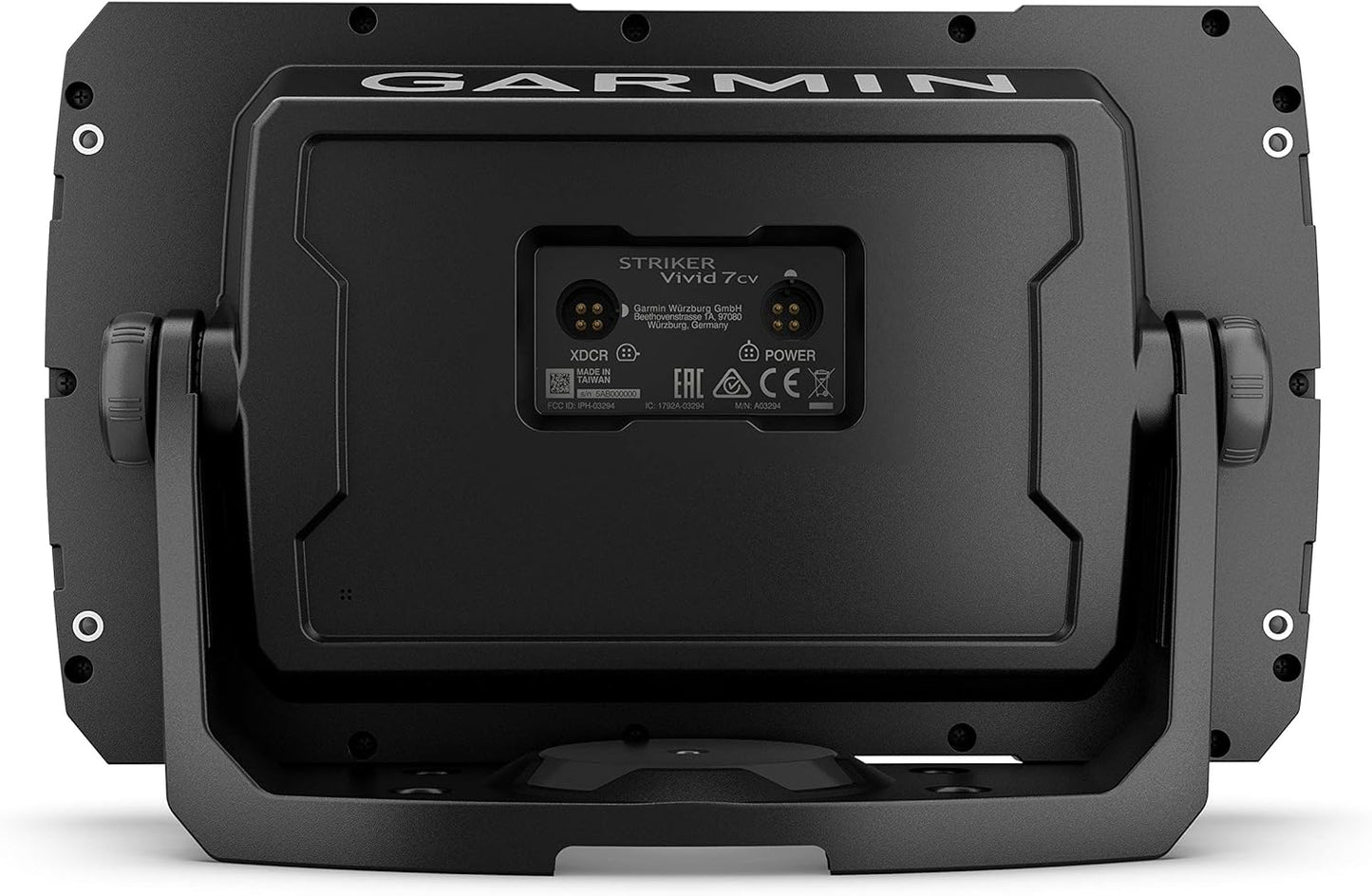 Garmin Striker Vivid 4cv Bundle with Transducer and Protective Cover, 4-inch Color Fishfinder, Vivid Scanning Sonar Color Palettes 010-02550-00