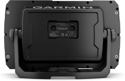Garmin Striker Vivid 4cv Bundle with Transducer and Protective Cover, 4-inch Color Fishfinder, Vivid Scanning Sonar Color Palettes 010-02550-00