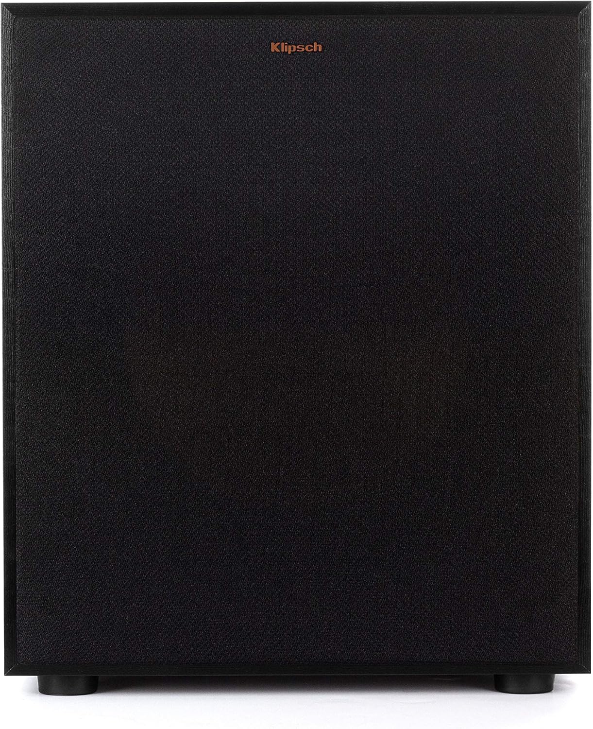 Klipsch R-120SW Subwoofer, Black