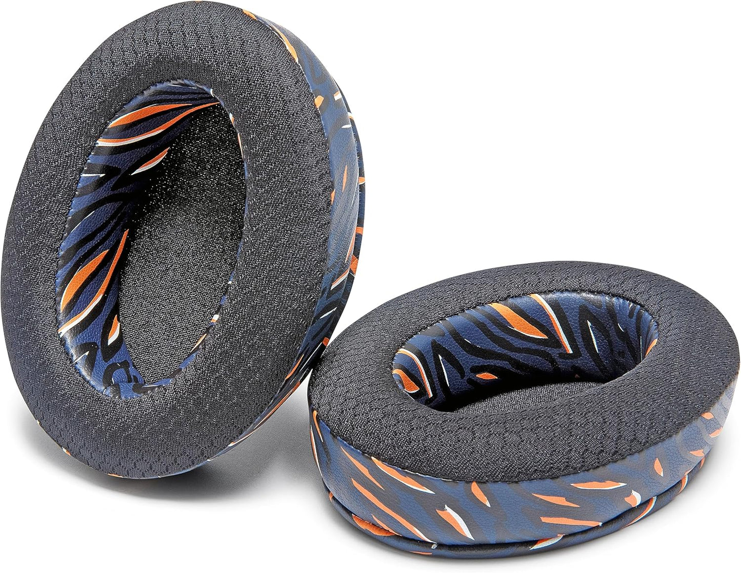 WC Freeze for Arctis Nova - Hybrid Fabric Cooling Gel Replacement Earpads for Arctis Nova Pro Wired, Nova 7, 5, 4, 3, 1 - Made by Wicked Cushions (Does Not Fit Nova Pro Wireless) | Black