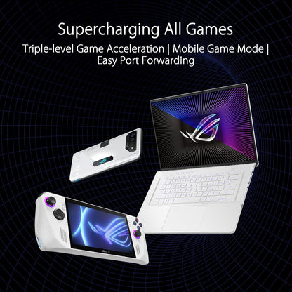 ASUS ROG Rapture WiFi 6E Gaming Router (GT-AXE16000) - Quad-Band, 6 GHz Ready, Dual 10G Ports, 2.5G WAN Port, AiMesh Support, Triple-Level Game Acceleration, Lifetime Internet Security, Instant Guard