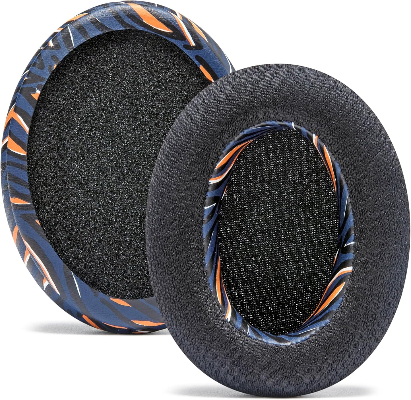 WC Freeze for Arctis Nova - Hybrid Fabric Cooling Gel Replacement Earpads for Arctis Nova Pro Wired, Nova 7, 5, 4, 3, 1 - Made by Wicked Cushions (Does Not Fit Nova Pro Wireless) | Black