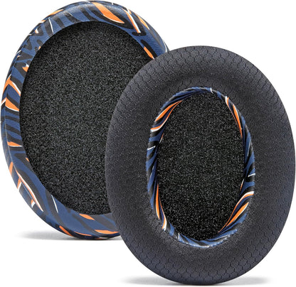 WC Freeze for Arctis Nova - Hybrid Fabric Cooling Gel Replacement Earpads for Arctis Nova Pro Wired, Nova 7, 5, 4, 3, 1 - Made by Wicked Cushions (Does Not Fit Nova Pro Wireless) | Black