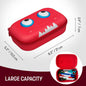ZIPIT Beast Pencil Box for Kids | Pencil Case for School | Organizer Pencil Bag | Large Capacity Pencil Pouch (Red)