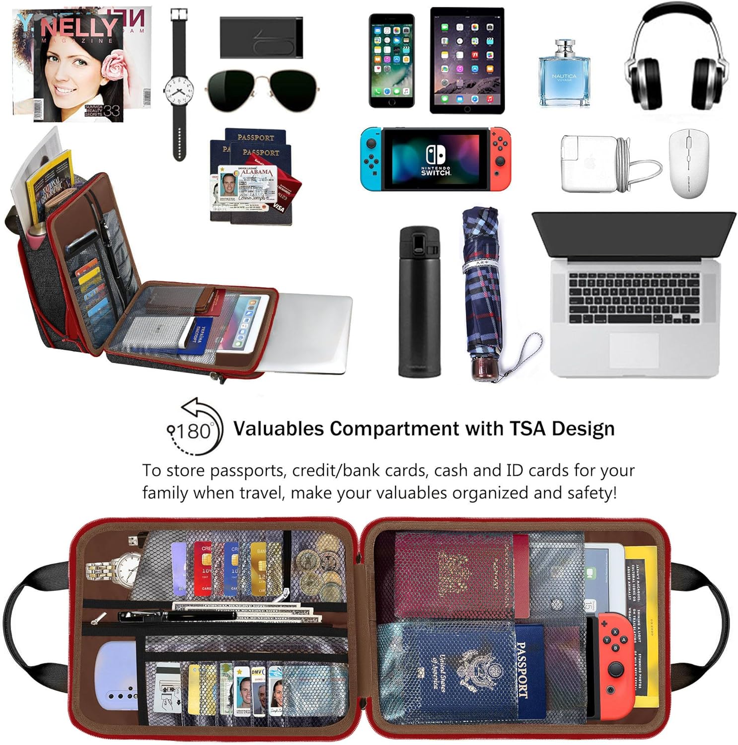 ZINZ Slim & Expandable Case 12.9 13 inch Travel Laptop Shoulder Bag for MacBook Air 13" M3/M2/M1, MacBook Pro 13" M2/M1, iPad Pro 12.9"/13"/11", iPad Air 13",L01G03 - PuriLite