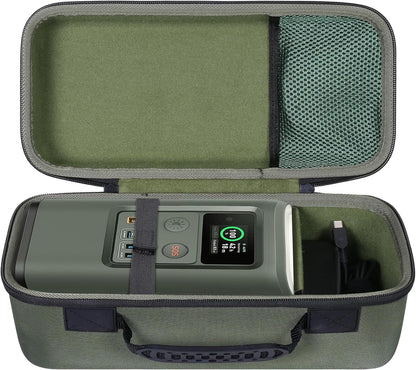 co2CREA Hard Case Compatible with Anker PowerCore Reserve 192Wh Power Bank 60,000mAh LiFePO4 Portable Charger 60W Portable Power, Green Case