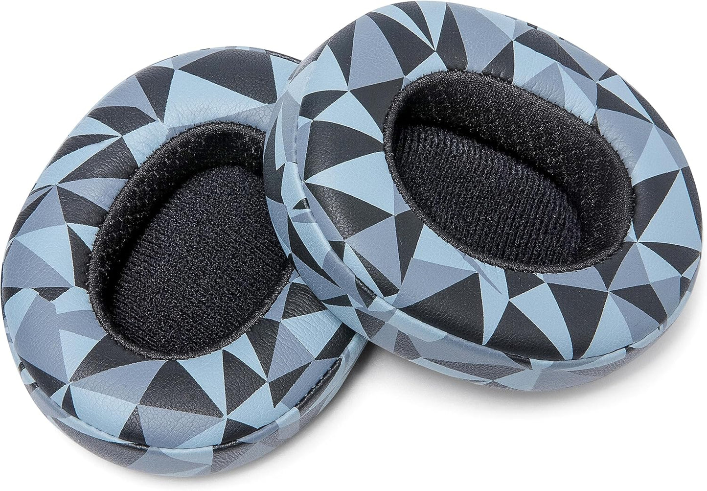 WC Replacement Earpad Cushions for Skullcandy Hesh 3 & Crusher Over-Ear Headphones Made by Wicked Cushions | Improved Durability and Thickness for Improved Comfort and Noise Isolation | 90's Black