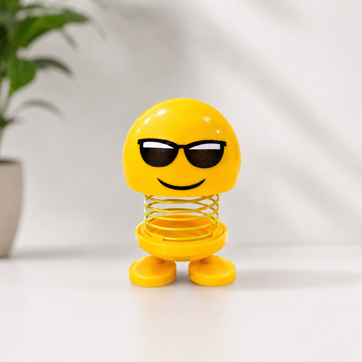 Emoji Spring Head Shaking Bobblehead | Dashboard & Desk Decor | Multiple Styles