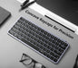 Keychron B1 Pro Quiet Key Ultra-Slim Wireless Keyboard, ZMK Programmable 75% Layout Bluetooth 5.1/2.4 GHz/Wired with Ultra-Long Battery Life Low Profile for Mac Win Linux System - Space Gray
