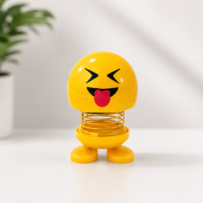 Emoji Spring Head Shaking Bobblehead | Dashboard & Desk Decor | Multiple Styles