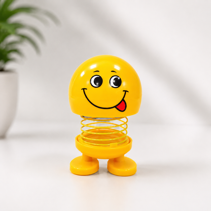Emoji Spring Head Shaking Bobblehead | Dashboard & Desk Decor | Multiple Styles