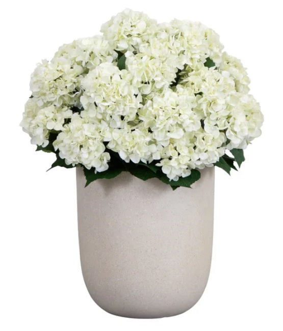 Faux Hydrangea Floor Plant 88.9 cm (35 in.)