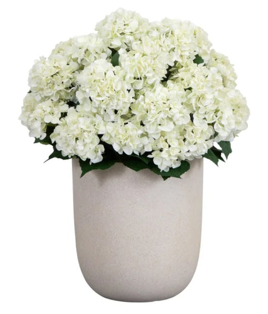 Faux Hydrangea Floor Plant 88.9 cm (35 in.)