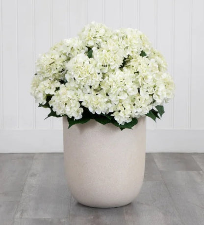 Faux Hydrangea Floor Plant 88.9 cm (35 in.)