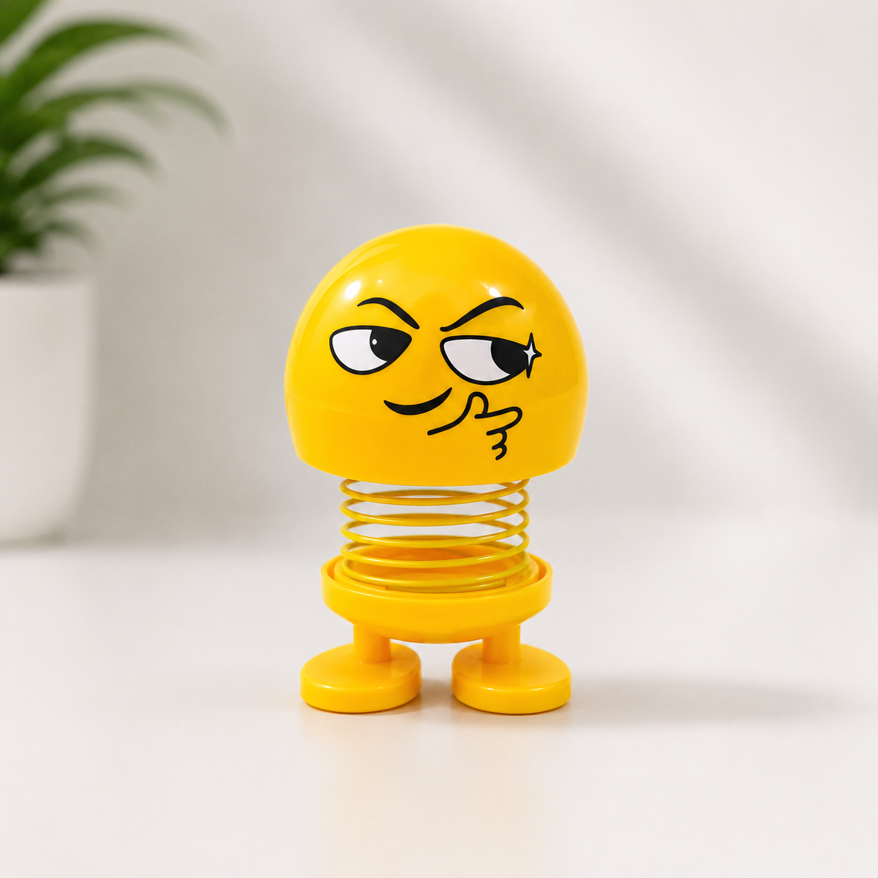 Emoji Spring Head Shaking Bobblehead | Dashboard & Desk Decor | Multiple Styles