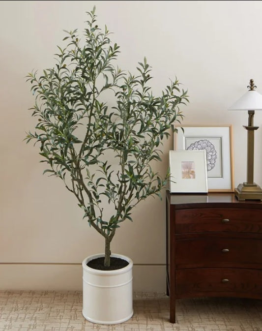 Faux Olive Tree 1.9 m (6.5 ft.) - PuriLite