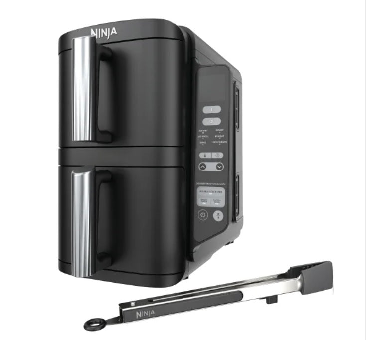 Ninja DoubleStack 7.57 L (8 qt.) 6-in-1, 2-Basket Air Fryer - PuriLite