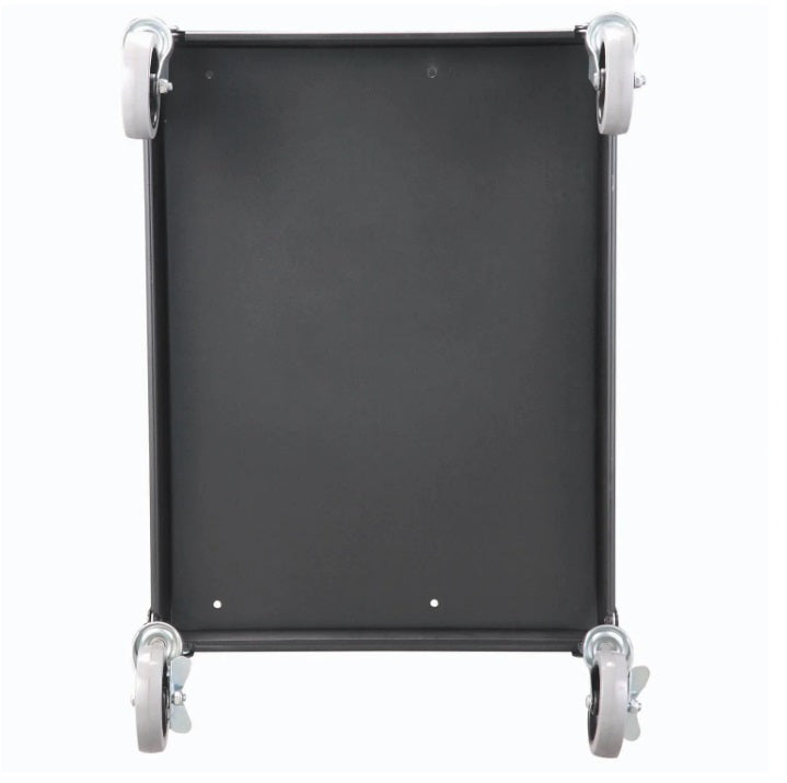 Global Industrial™ Steel Audio Visual & Instrument Cart, Black