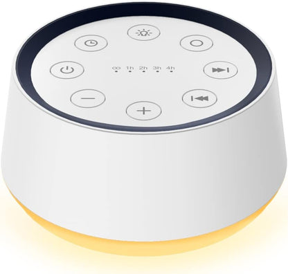 BrownNoise Sound Machine with 30 Soothing Sounds 12 Colors Night Light White Noise Machine for Adults Baby Kids Sleep Machines with Memory Function 36 Volume Levels 5 Timers for Home Office Travel