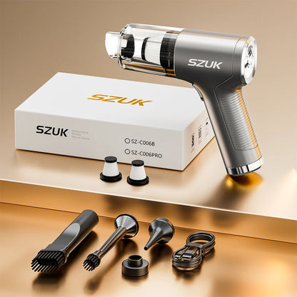 SZUK Mini Car Vacuum Cleaner Powerful 780000PA Cordless Portable Vacuum Cleaner for Home Appliance Handheld Blower Car Cleaner