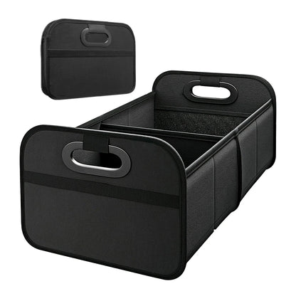 Purilite Select Foldable Car Trunk Organizer Storage Box for SUV, Portable Camping Storage Bin, Multi-Purpose Space Saving Cargo Organizer