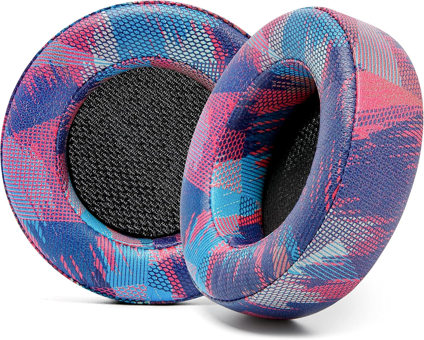 WC Upgraded Replacement Earpads for Corsair Virtuoso RGB Wireless Gaming Headset Made by Wicked Cushions | Improved Durability, Thickness, Softer Leather, and Sound Isolation | (90s White)