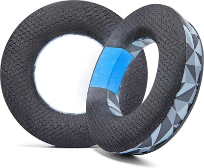 WC Freeze DT770 - Cooling Gel Ear Pads for Beyerdynamic DT770, DT990, DT880, MMX300, DT1770, DT1990 Headphones | Sport Fabric Exterior, Noise Isolation, Enhanced Foam, Cooler for Longer | Black