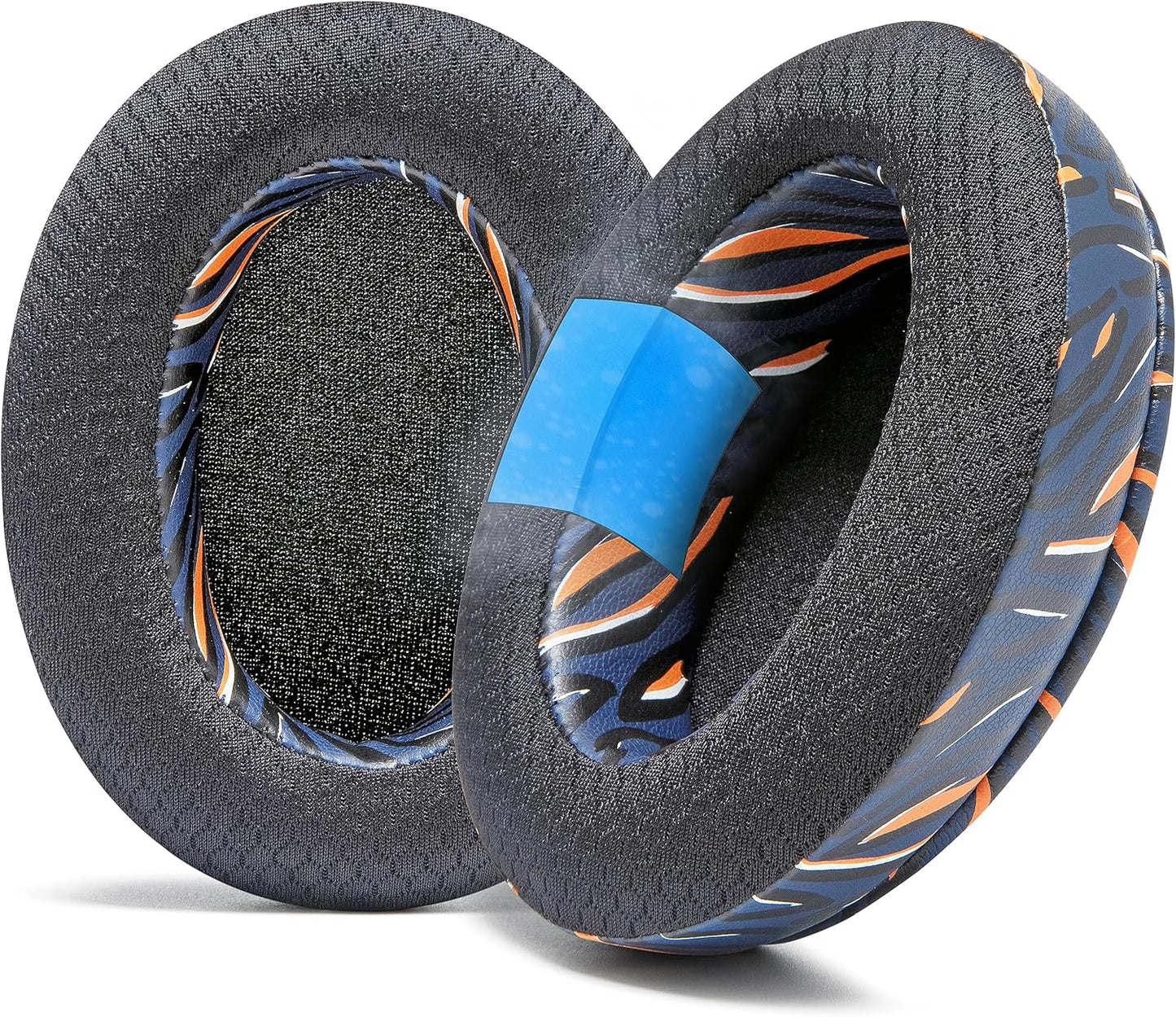 WC Freeze for Arctis Nova - Hybrid Fabric Cooling Gel Replacement Earpads for Arctis Nova Pro Wired, Nova 7, 5, 4, 3, 1 - Made by Wicked Cushions (Does Not Fit Nova Pro Wireless) | Black