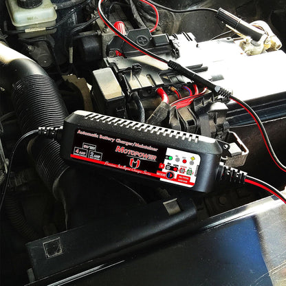 MOTOPOWER MP00205A 12V 800mA Fully Automatic Battery Charger/Maintainer