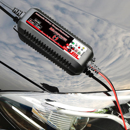 MOTOPOWER MP00205A 12V 800mA Fully Automatic Battery Charger/Maintainer