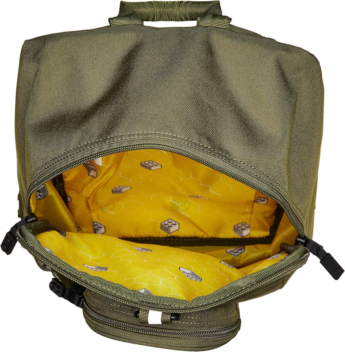 LEGO Lego Brick Backpack-purple Carry-On Luggage, Flame Orange, One Size, Backpack