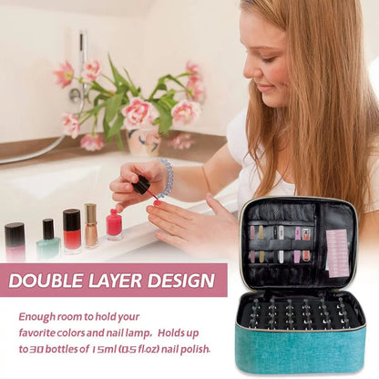 Purilite Select Handheld Nail Polish & Cosmetic Organizer