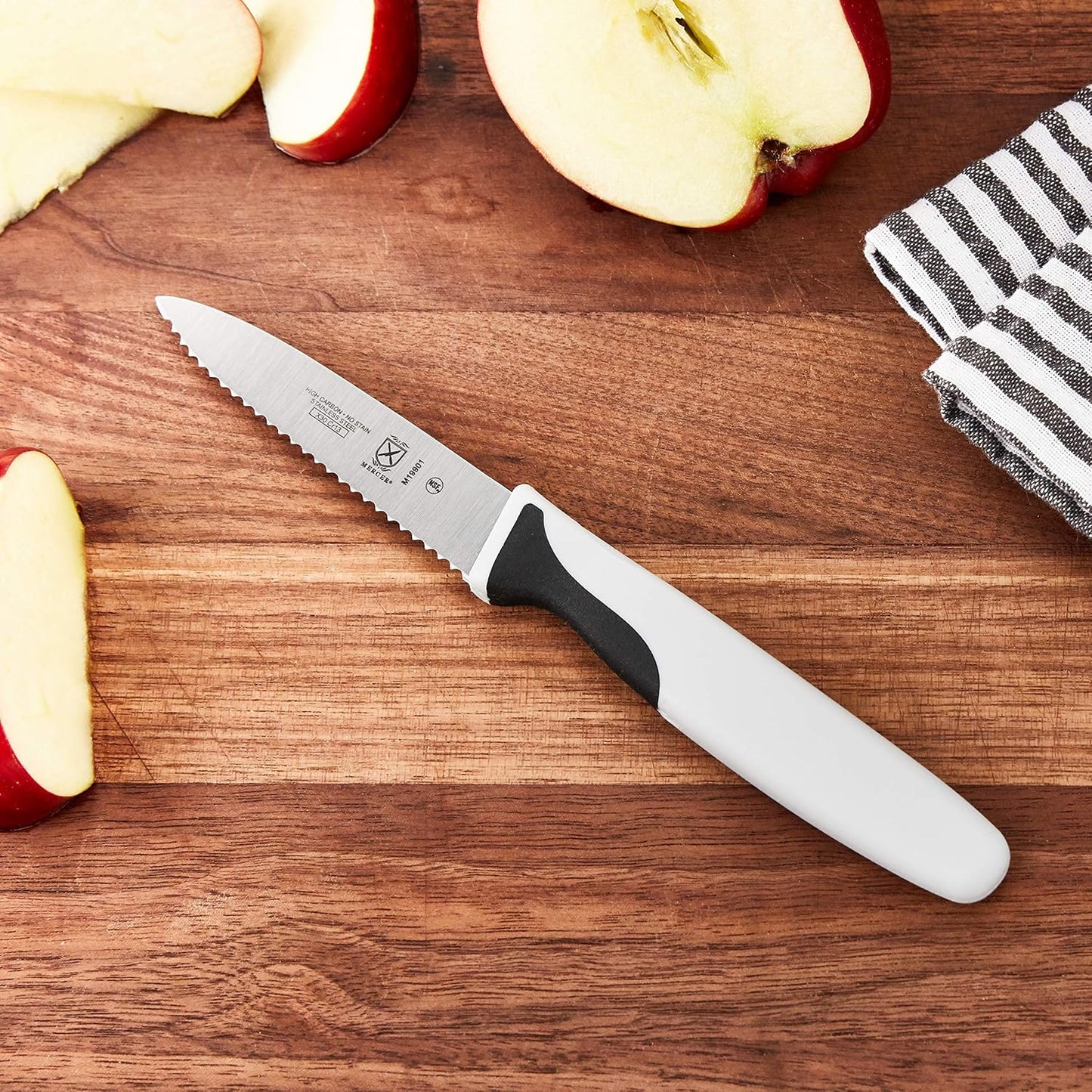 Mercer Culinary M23860 Millennia Black Handle, 8.5-Inch Narrow, Fillet Knife