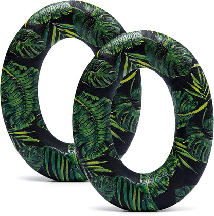 WC Wicked Cushions Upgraded Replacement Ear Pads for Bose QC35 & QC35ii (QuietComfort 35) Headphones & More - Softer Leather, Luxurious Memory Foam, Added Thickness, Extra Durability | Navy Tiger