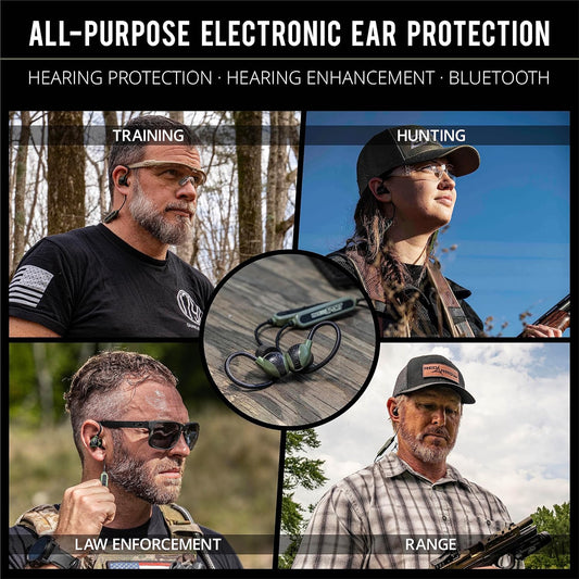 ISOtunes Sport Advance Bluetooth Shooting Ear Protection for Gun Range