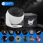 Purilite Select | Galaxy Projector Night Light | 360° Rotating Starry Sky Planetarium Lamp | 12-in-1 HD Film Discs | Kids Bedroom & Gift Decor