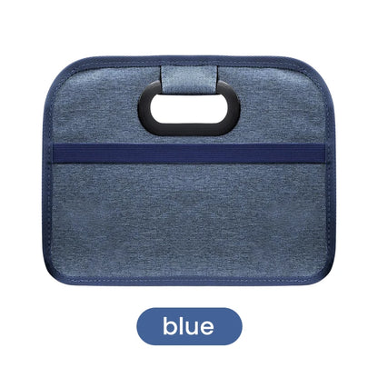 Purilite Select Foldable Car Trunk Organizer Storage Box for SUV, Portable Camping Storage Bin, Multi-Purpose Space Saving Cargo Organizer