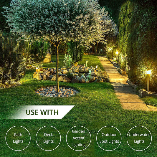 Wirefy 12/2 Low Voltage Landscape Lighting Copper Wire - Outdoor Direct Burial - 12-Gauge 2-Conductor 250 Feet