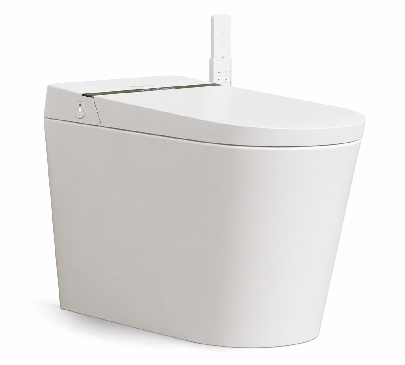 Smart Toilet Bidet with ADA Comfort Seat Height, Auto Open/Close Lid, Foot Sensor Open Seat, Foot Sensor Flush & Close Lid, LED Digital Display, Elongated Bidet Toilet G27Plus