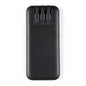 Dual-Port Power Bank with Digital Display and Integrated Cables - 10AH