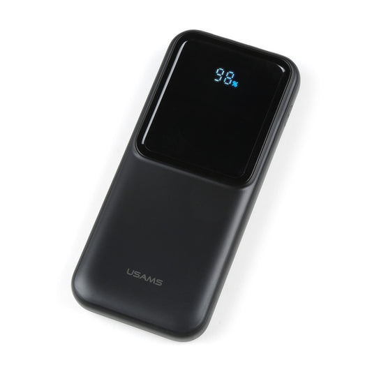 Dual-Port Power Bank with Digital Display and Integrated Cables - 10AH - PuriLite