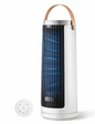 Mini Bladeless Tower Fan for Bedroom with Ultra Silent DC Motor, 5-Speed Cooling, Multi-Angle Oscillation, Remote Control & 12H Timer – Portable Small Floor Fan for Home, Office & Living Spaces