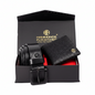 HAMMONDS FLYCATCHER Premium Men's Gift Set – 100% Pure Cow Leather Wallet and Belt Combo with Luxury Gift Box - PuriLite