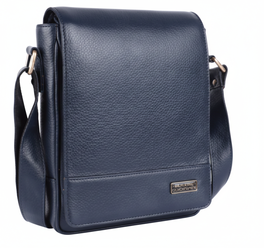 Hammonds SB1160 Premium Cow Leather Men’s Sling Bag | Genuine Cow Leather Crossbody Bag | Stylish & Durable Messenger Bag | Travel & Everyday Use - PuriLite