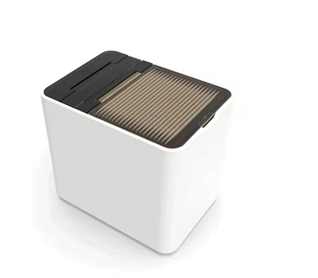 Purilite Select Intelligent Toothpick Holder – Automatic Sensor Dispenser with Lid, Hygienic Storage Organizer for Kitchen, Bathroom, and Dining Table - PuriLite