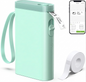 Portable Bluetooth Label Maker Machine with Tape – Wireless Thermal Sticker Printer with Built-in Cutter for Home, Office and Storage Organization - PuriLite